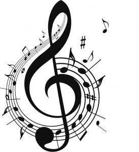 Treble clef art - Learn Music Online